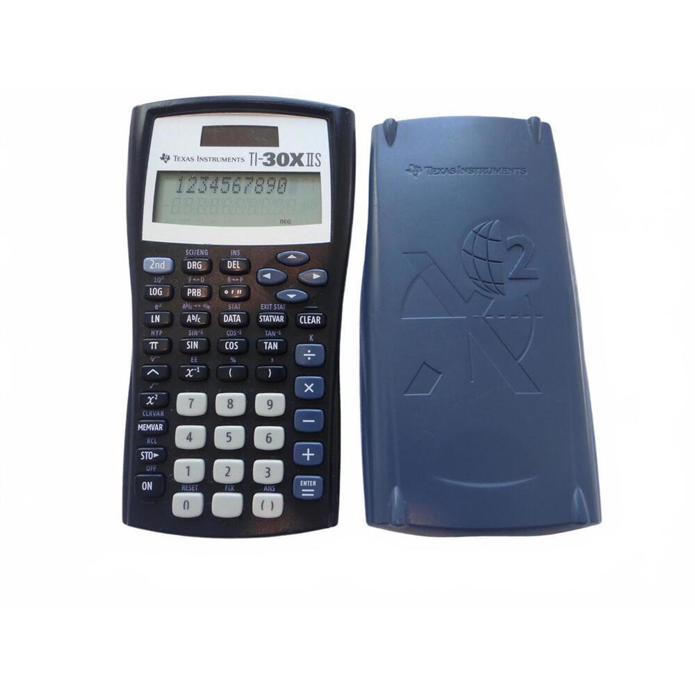 Texas Instruments TI-30X IIS‎ Scientific Calculator with Protective Cover